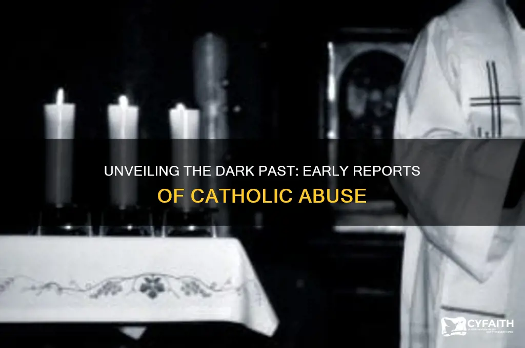 when were reports of catholic abuse first made