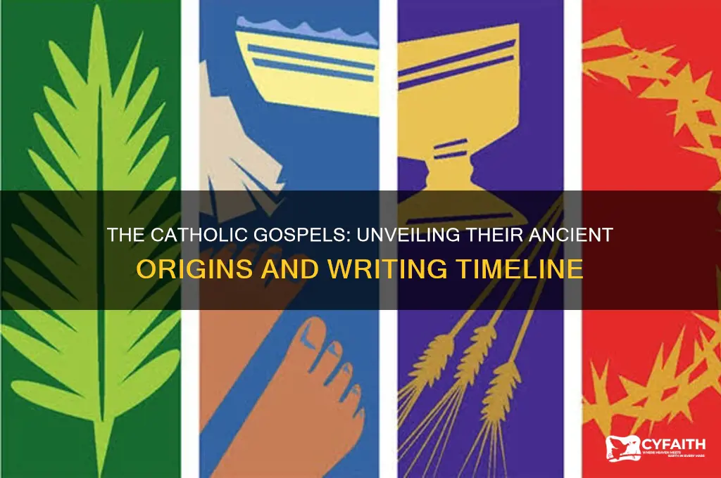when were the catholic gospels written