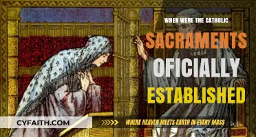The Official Establishment of Catholic Sacraments: A Historical Overview