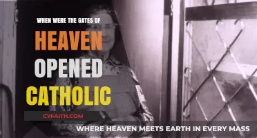 Catholic Tradition: When Were the Gates of Heaven Opened?