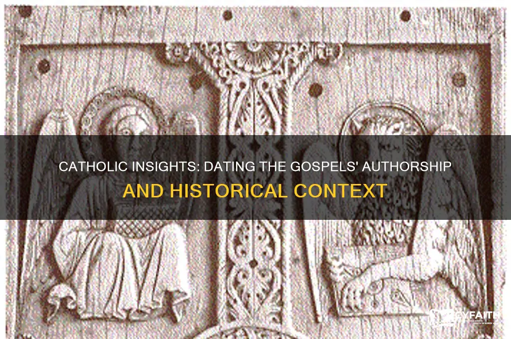 when were the gospels written catholic answers