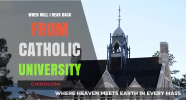 When Will Catholic University Respond? Timeline and Tips for Applicants