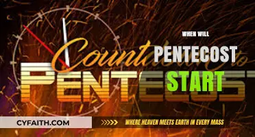 Pentecost Countdown: When Will the Holy Spirit Descend?