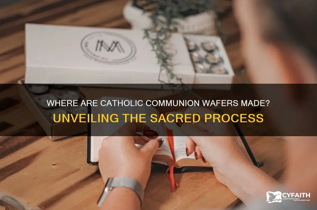 where are catholic communion wafers made