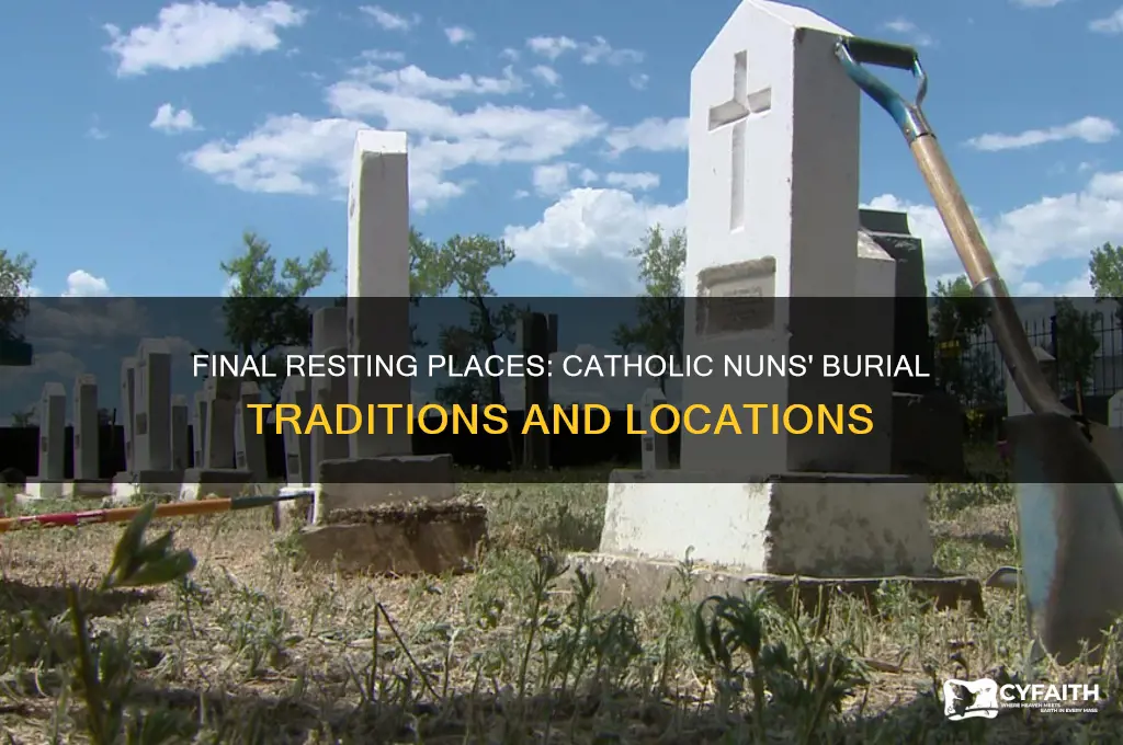 where are catholic nuns buried