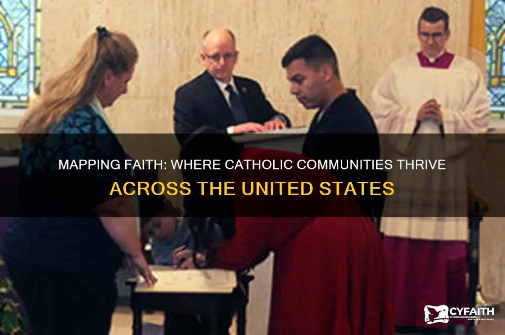 where are catholic people in the us