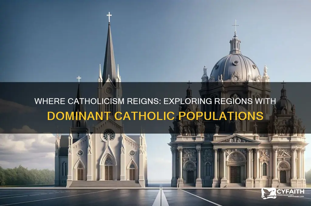 where are catholics dominant