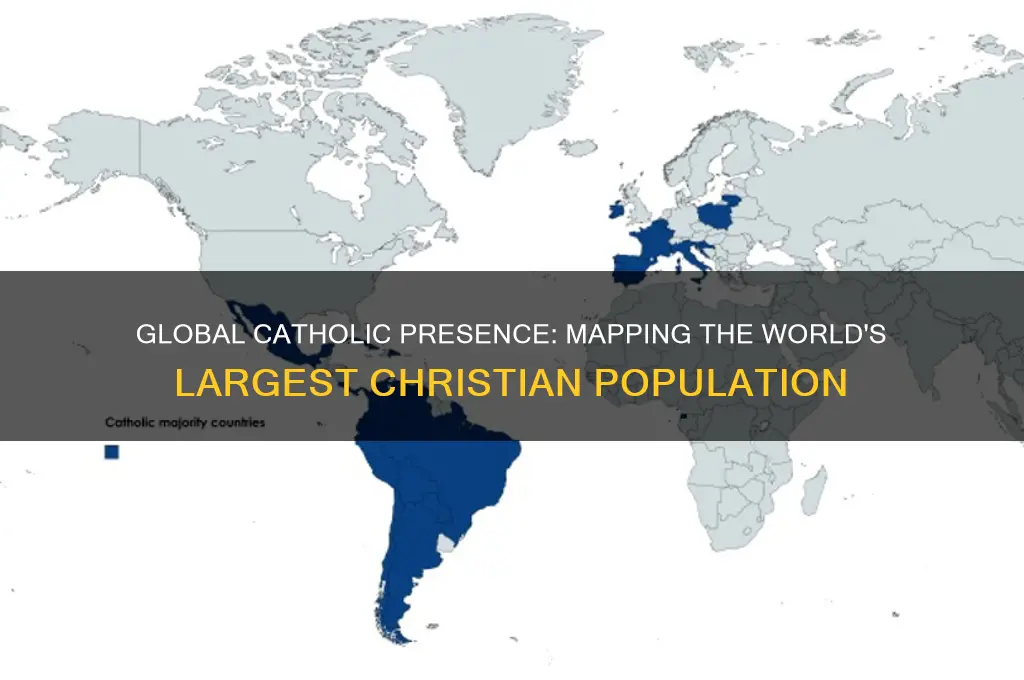 where are catholics mostly located in the world