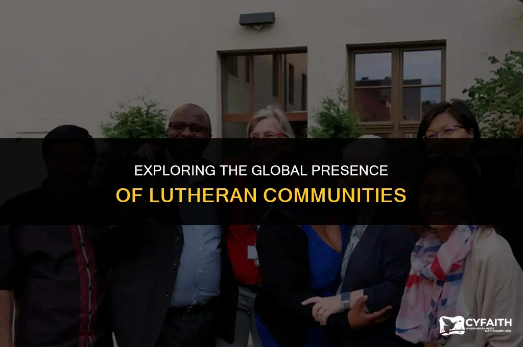 where are lutheran communities