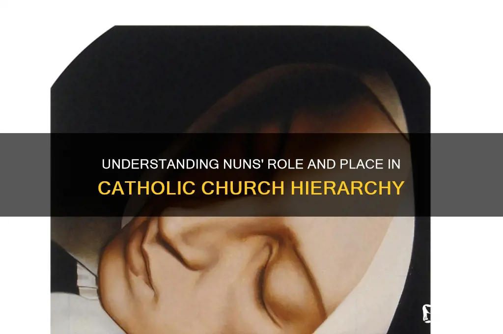 where are nuns in the catholic hierarchy