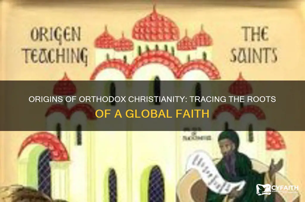 where are orthodox christians from