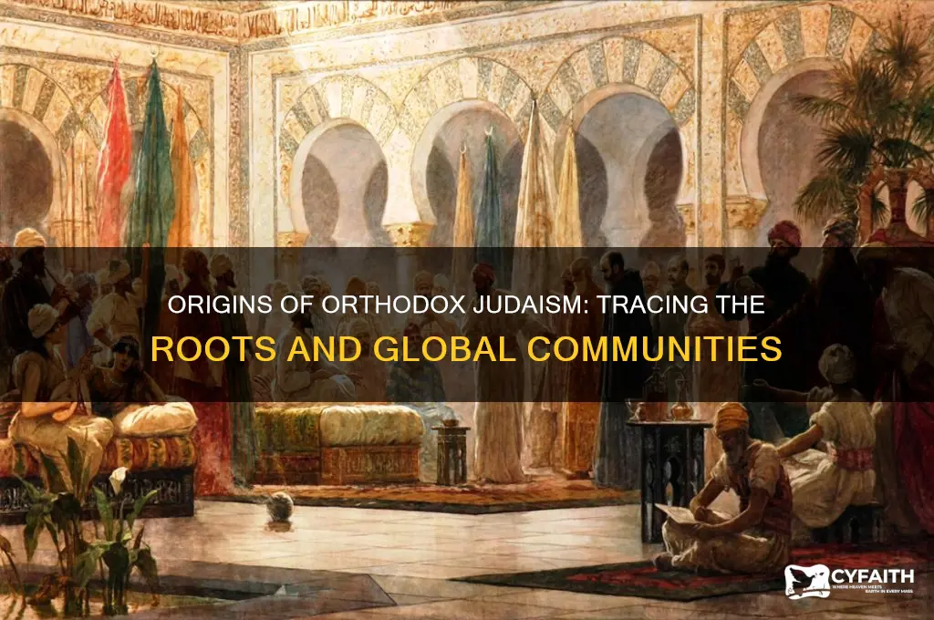 where are orthodox jewish from