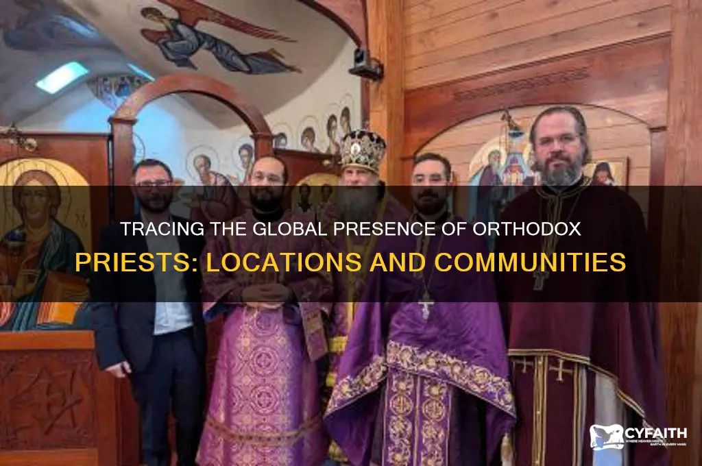 where are orthodox priests