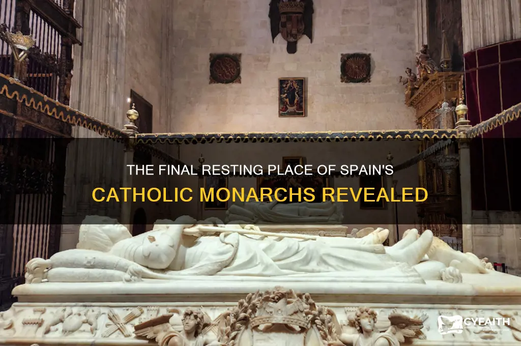 where are the catholic kings of spain burried