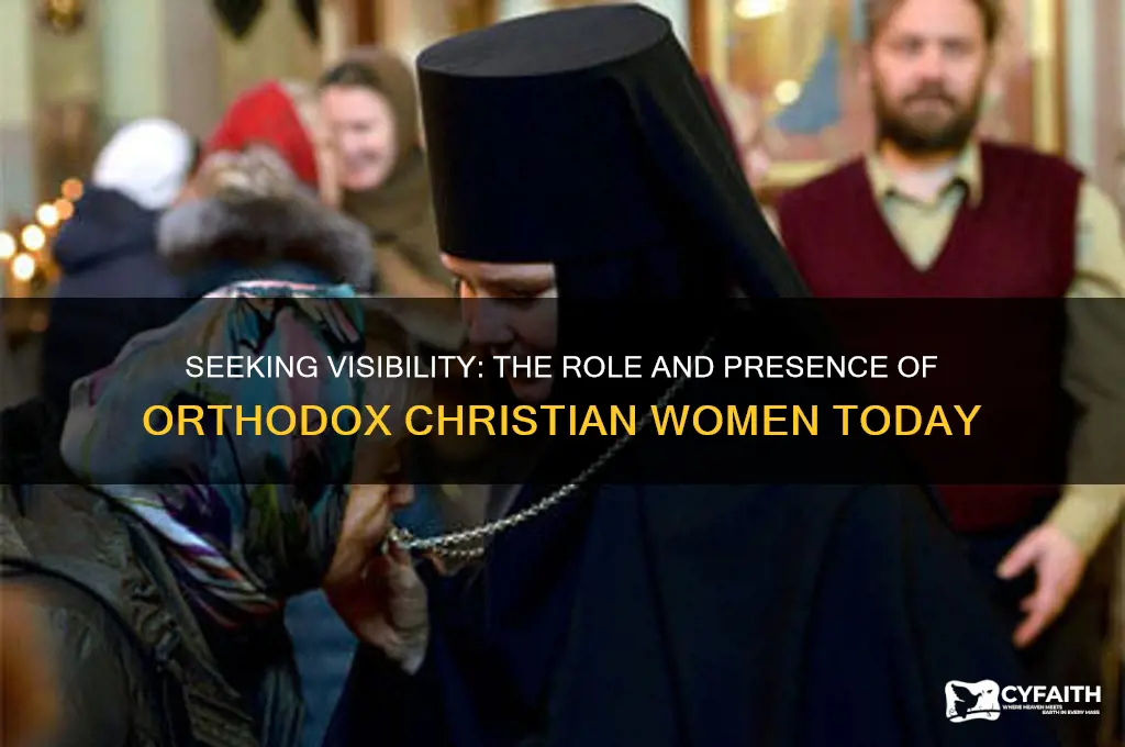 where are the christian orthodox women