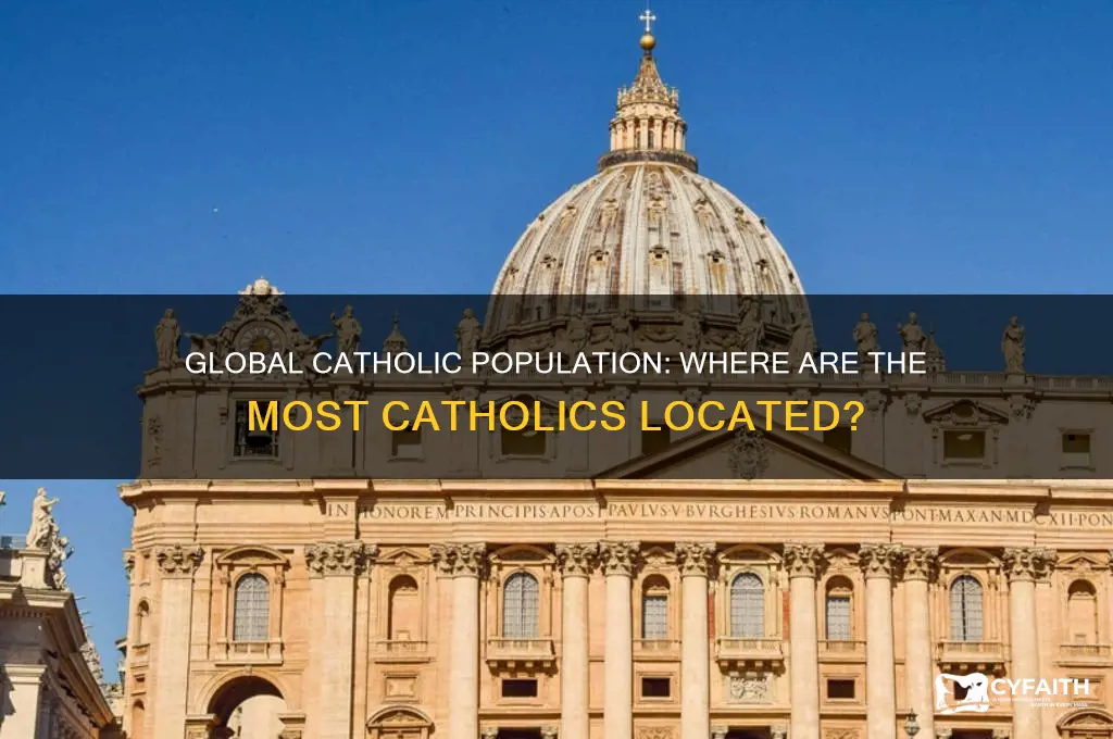 where are the most catholics
