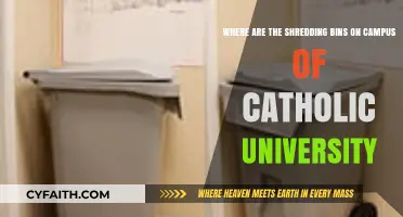 Catholic University Shredding Bins: Locations for Secure Document Disposal on Campus