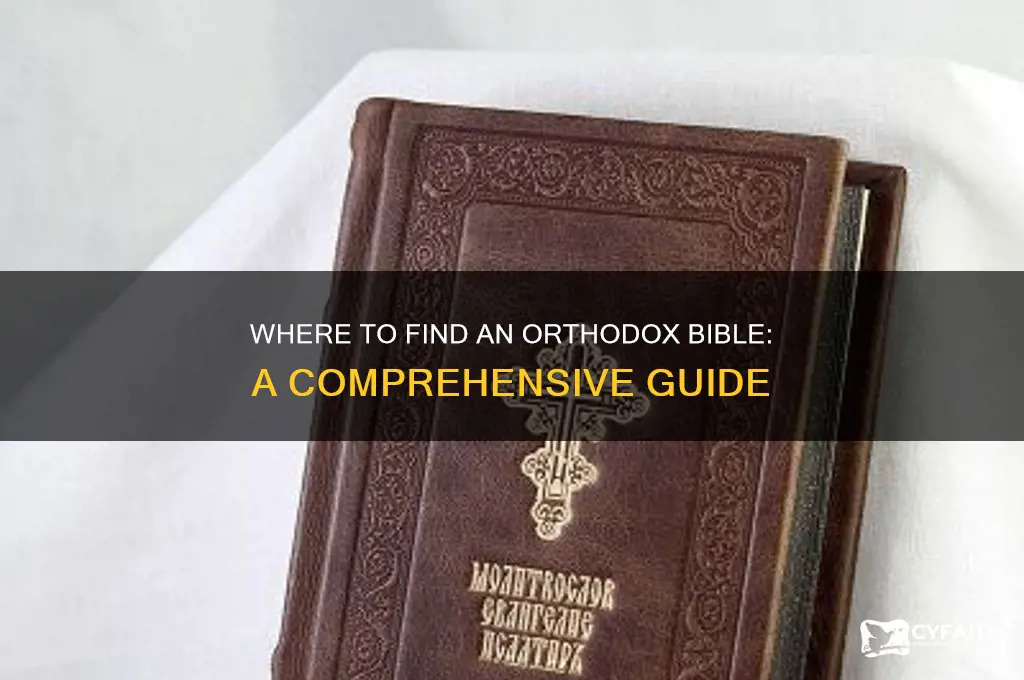 where can i get an orthodox bible