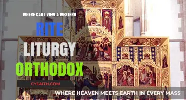 Exploring Western Rite Orthodox Liturgy: Where to Find and Attend Services