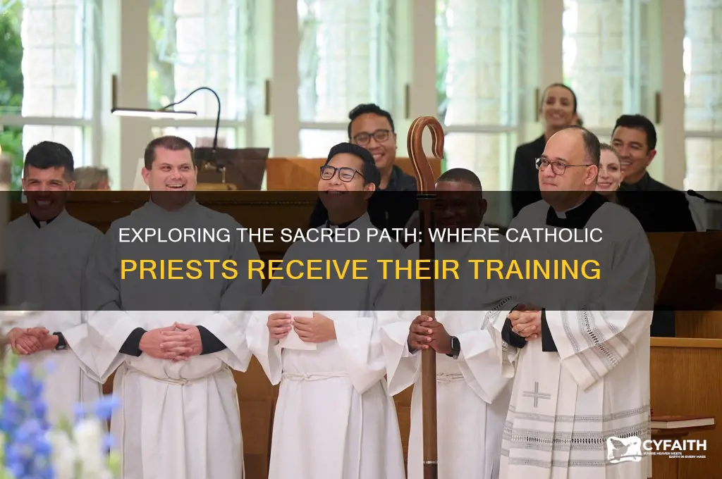 where catholic prosts are trained