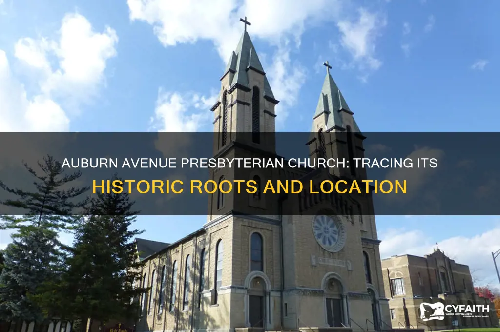 where did auburn avenue presbyterian church