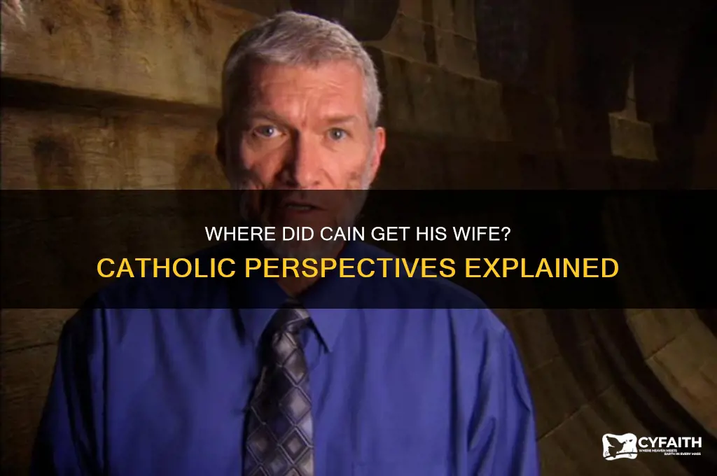 where did cain get his wife catholic
