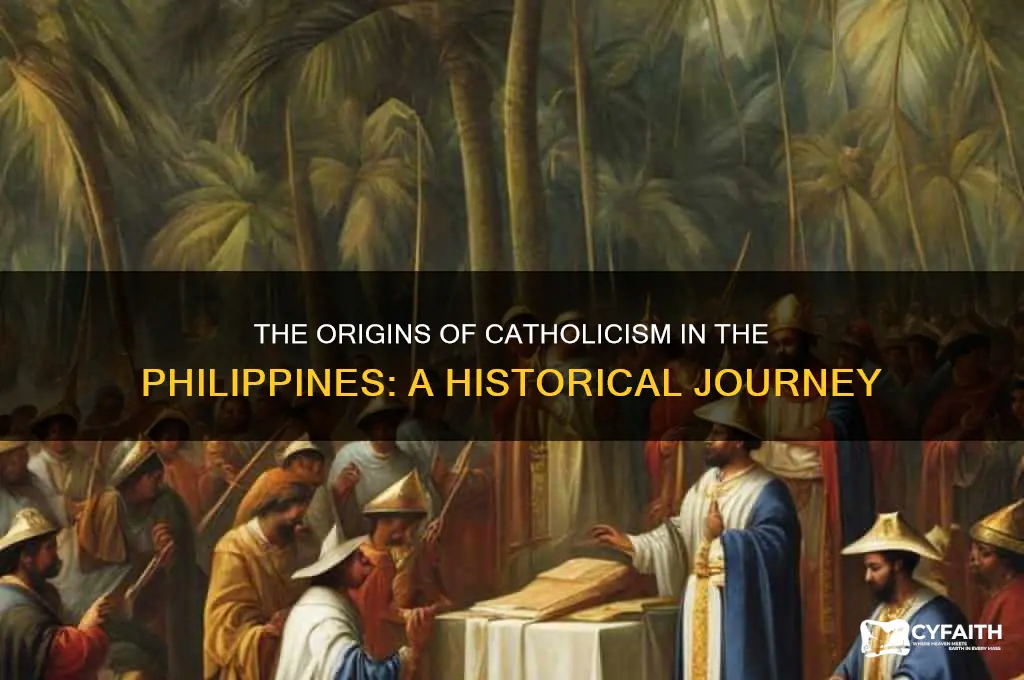 where did catholic come from in the philippines