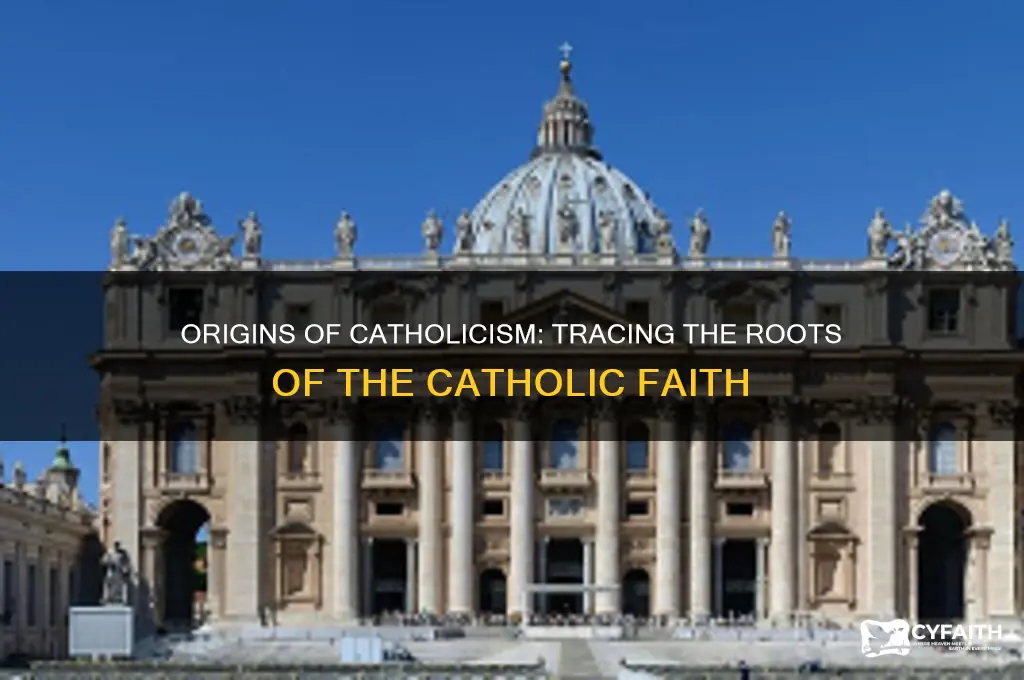 where did catholic religion come from