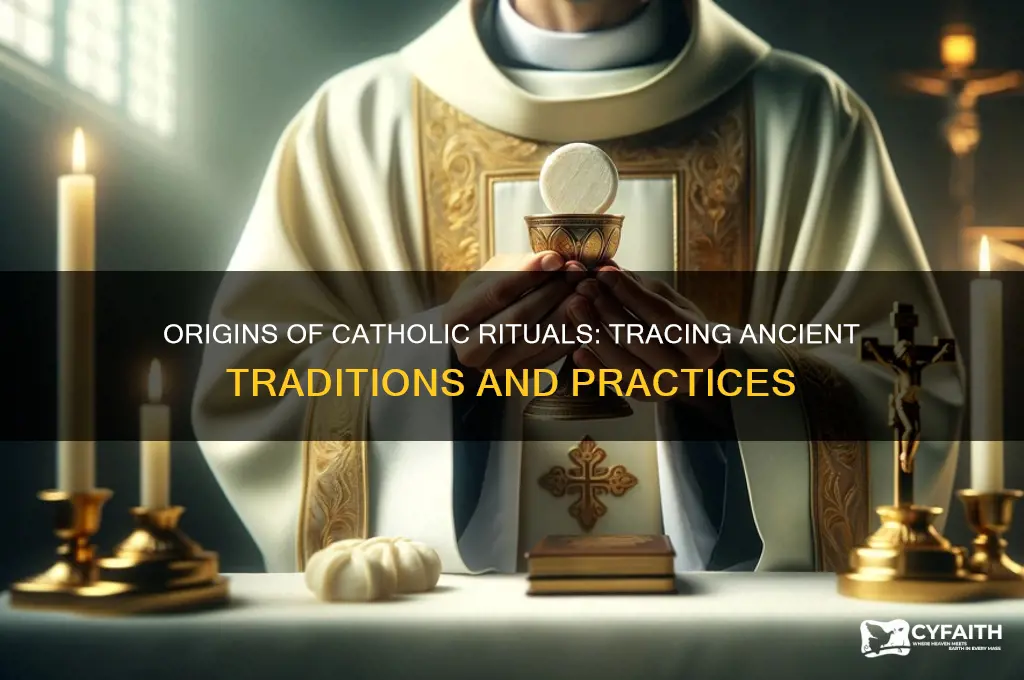 where did catholic rituals come from