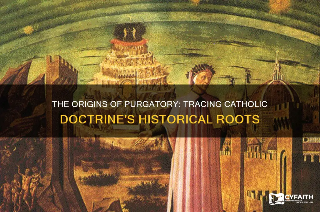 where did catholics get purgatory from
