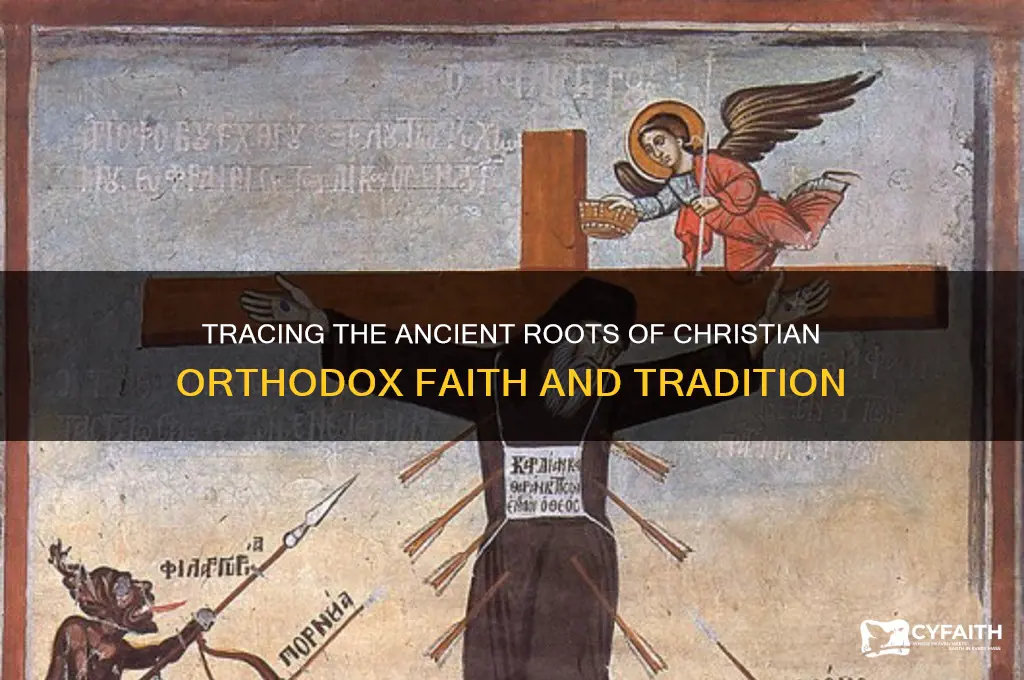 where did christian orthodox originate