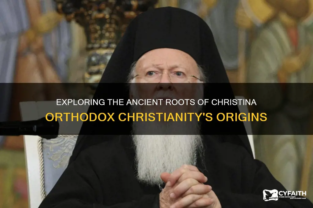 where did christina orthodox originate