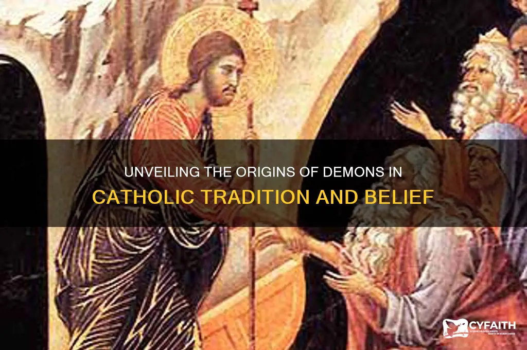 where did demons originate in catholic faith