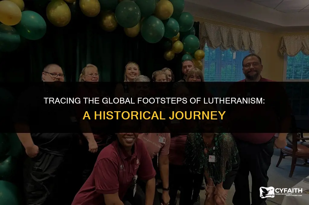 where did followers of martin luthers ideas lutherans live