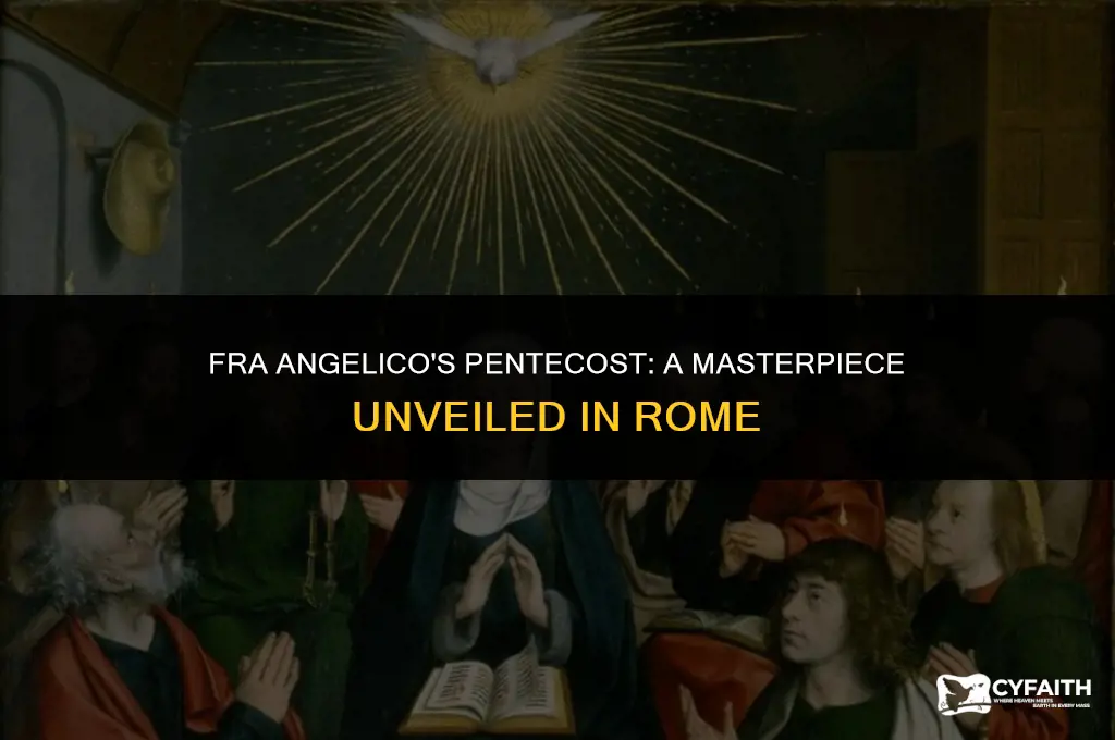 where did fra angelico paint the pentecost