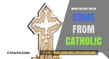 The Sacred Origins of Catholic Holy Water: A Historical Journey