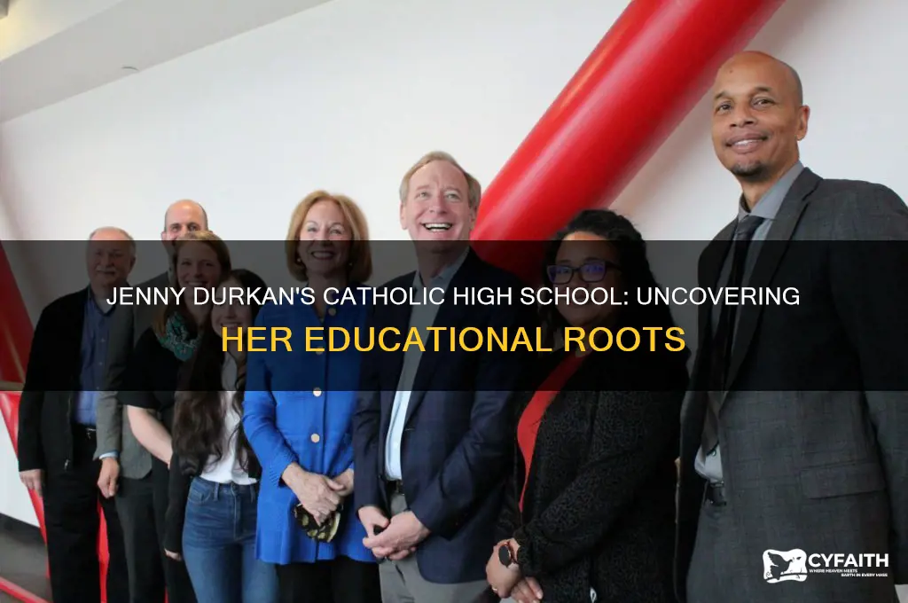 where did jenny durkan go to catholic highschool