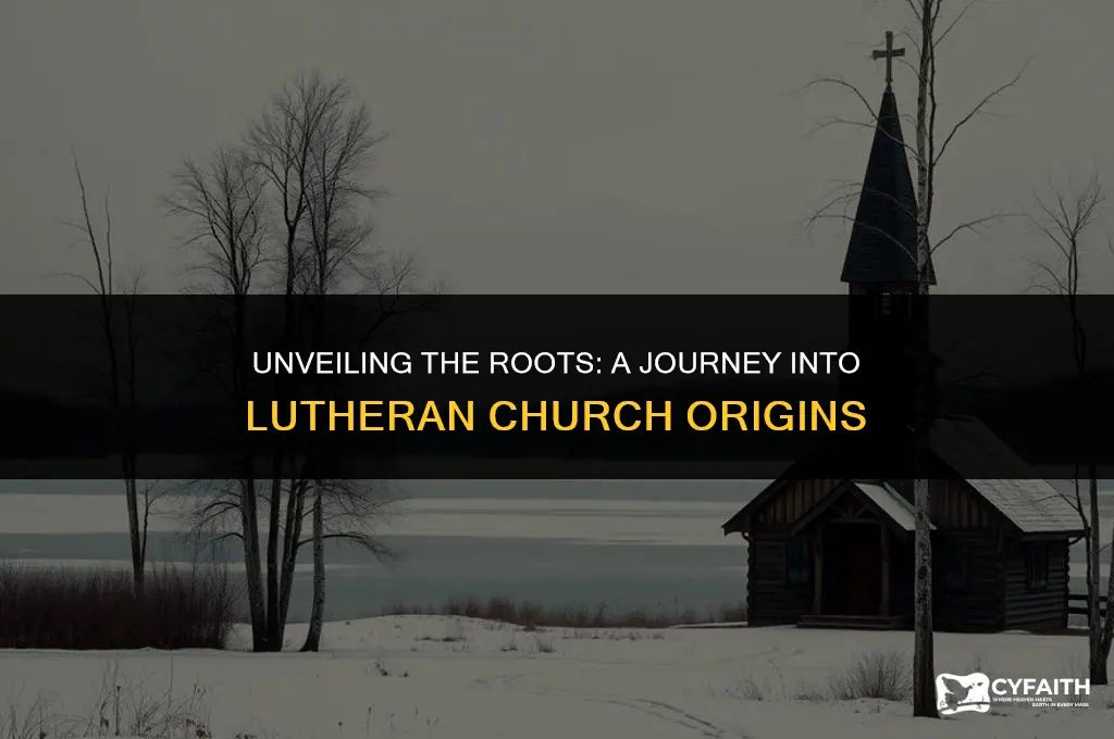 where did lutheran church originated