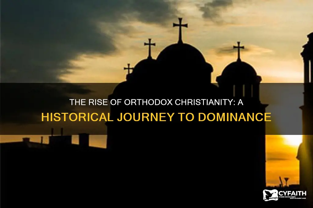 where did orthodox christianity became dominant