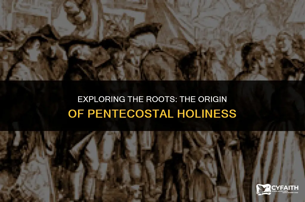 where did pentecostal holiness originate