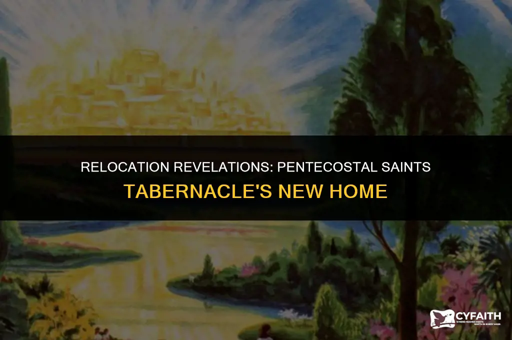 where did pentecostal saints tabernacle st louis mo move to