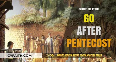Peter's Post-Pentecost Journey: Tracing His Path in Early Christianity