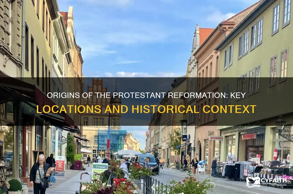 where did protestant reformation take place