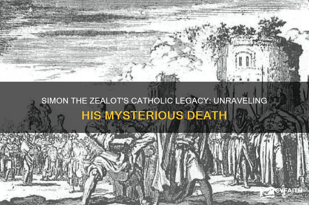 where did simon the zealot die catholic