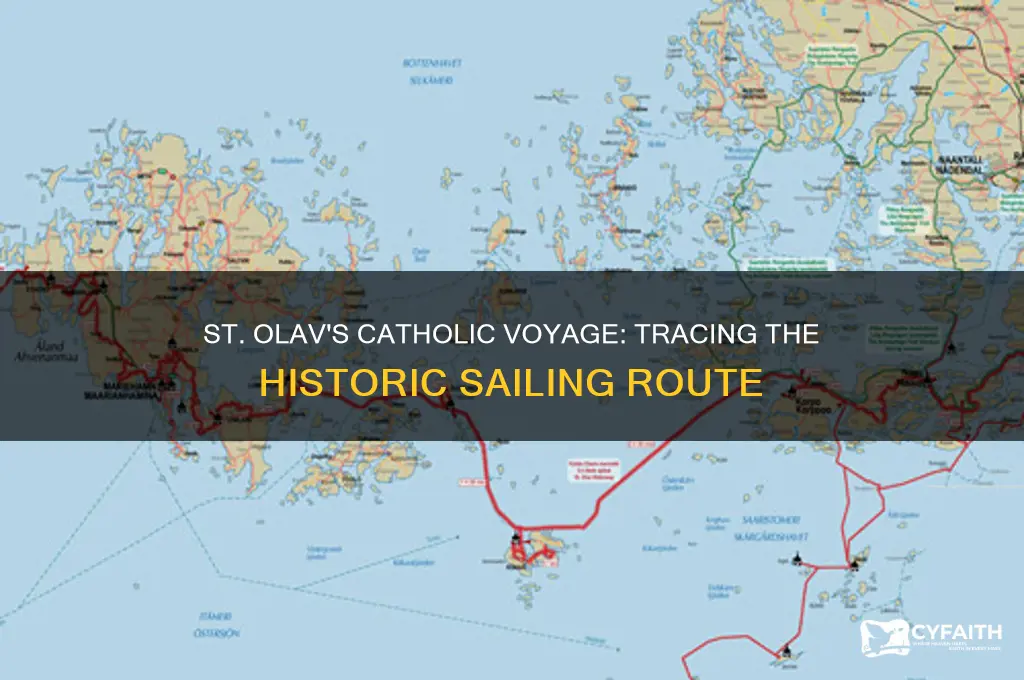 where did st olav catholic sail