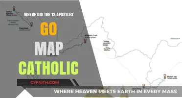 Tracing the Journeys of the Twelve Apostles: A Catholic Map