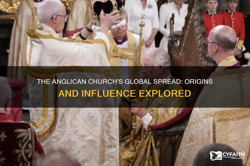 where did the anglican church take hold