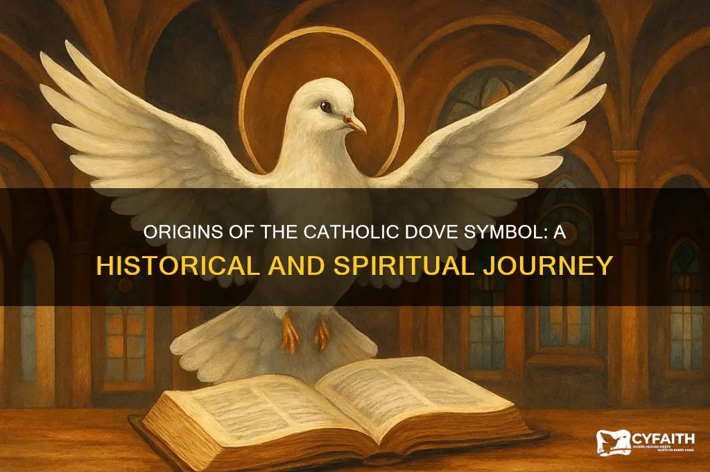 where did the catholic dove symbol come from