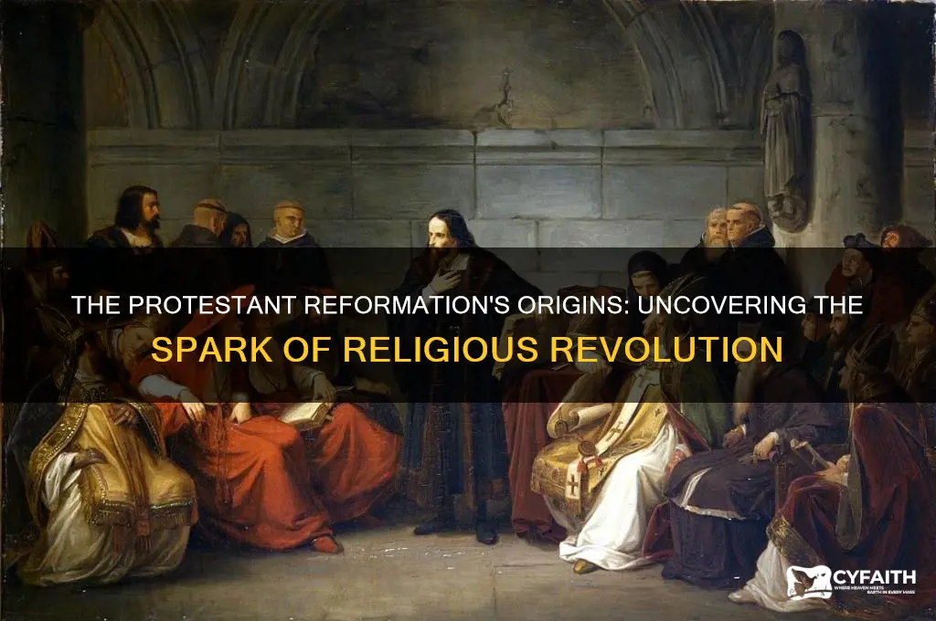 where did the protestant reformation began course hero