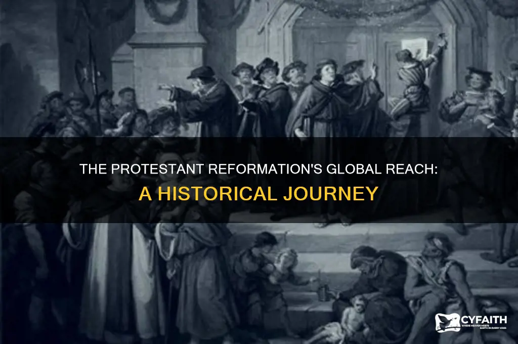 where did the protestant reformation eventually spread